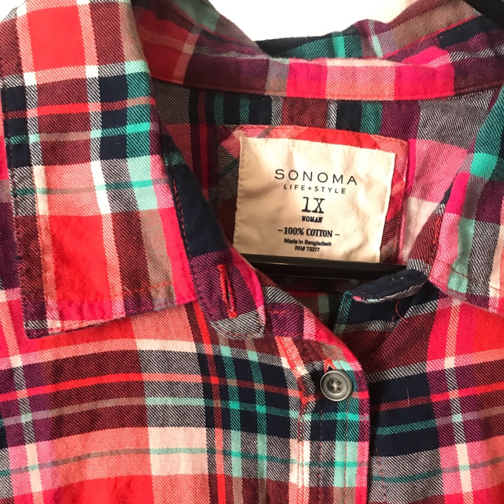 Pink flannel - Picture 2 of 2